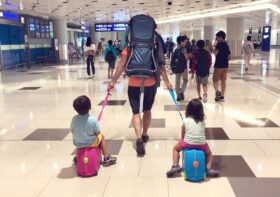 Pack a travel activity bag: toddler edition