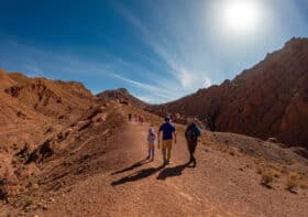 Morocco with kids: Monkey Fingers Canyon, Dades Gorges