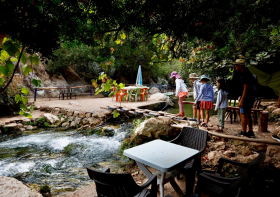 Morocco with kids: Akchour Waterfalls hike